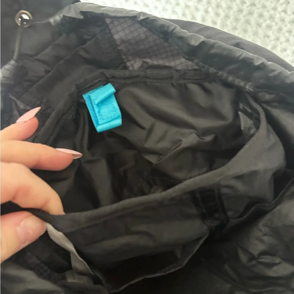 Black Drawstring Backpack - Picture 7 of 16
